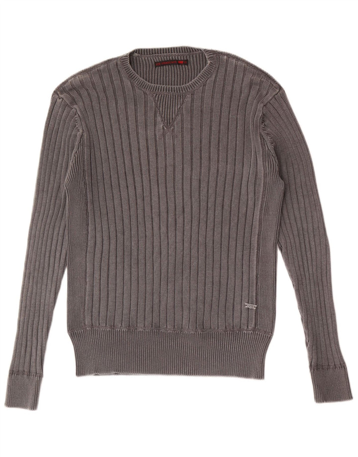 Levi's muški pulover s okruglim izrezom Veliki sivi pamuk