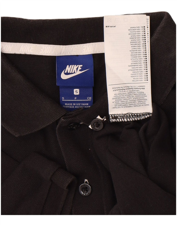 NIKE muška polo majica mala crna pamučna