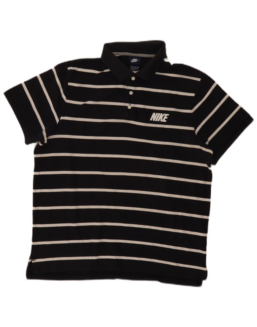 NIKE muška polo majica 2XL tamnoplavi pamuk na pruge