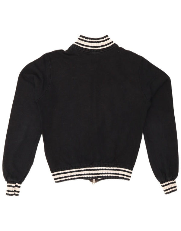 PUMA ženska gornja jakna trenirke UK 18 XL crni pamuk