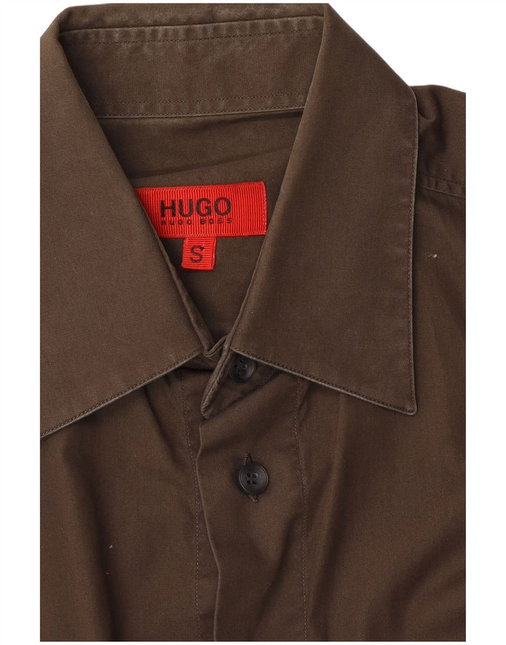 HUGO BOSS Muška košulja mala smeđa