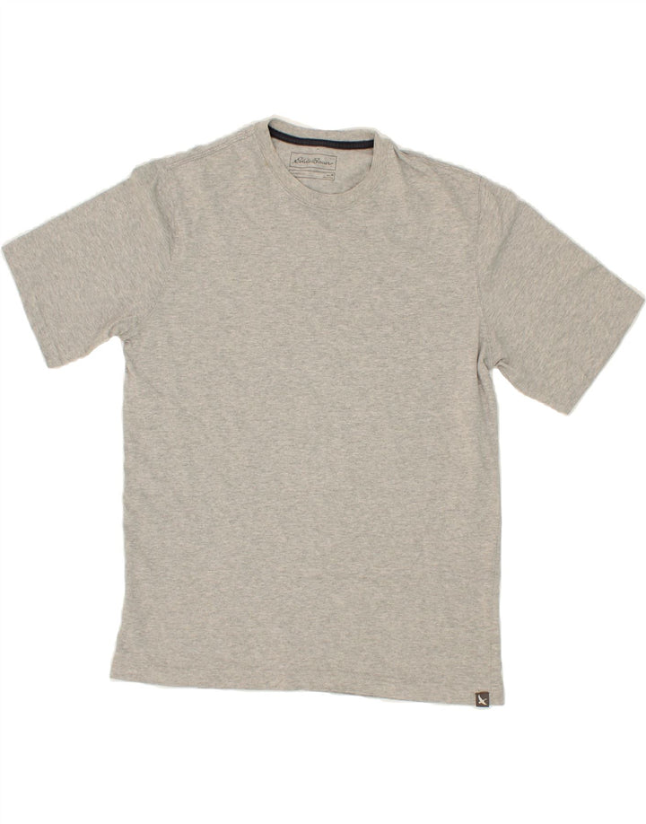 EDDIE BAUER Mens T-Shirt Top Medium Grey Vintage Eddie Bauer and Second-Hand Eddie Bauer from Messina Hembry 