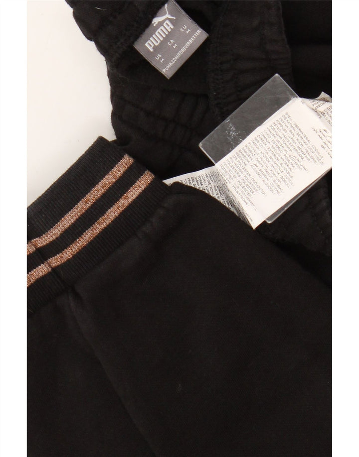 Puma Ženske trenirke s grafičkim motivima Joggers UK 14 Srednje crni pamuk