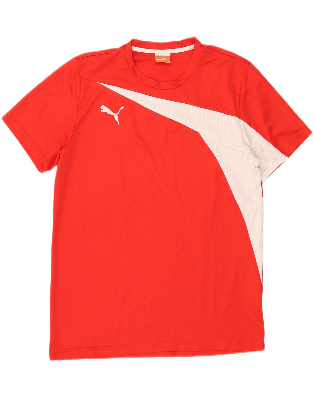 Puma muška majica kratkih rukava Medium Red Colourblock Poliester