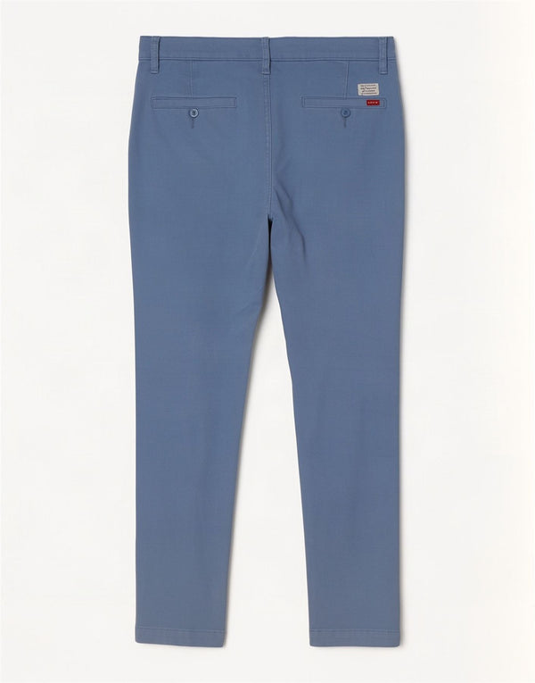 Levi's uske muške sužene chino hlače W33 L32 plavi pamuk