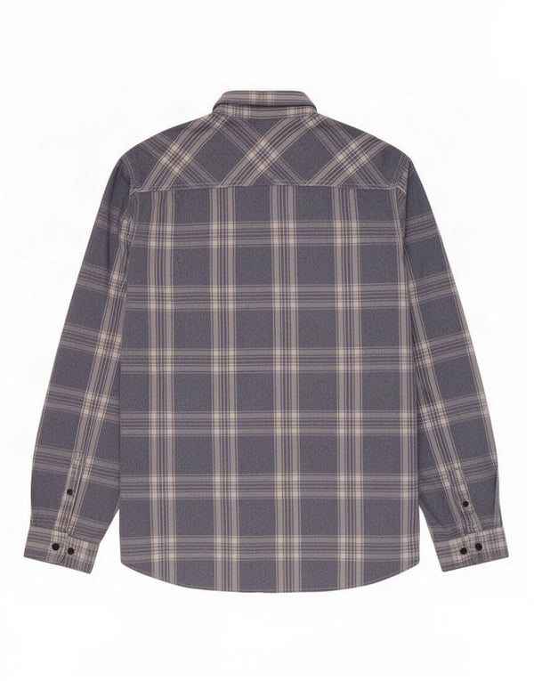 Jack & Jones Mens Flannel Shirt Large Blue Plaid Cotton