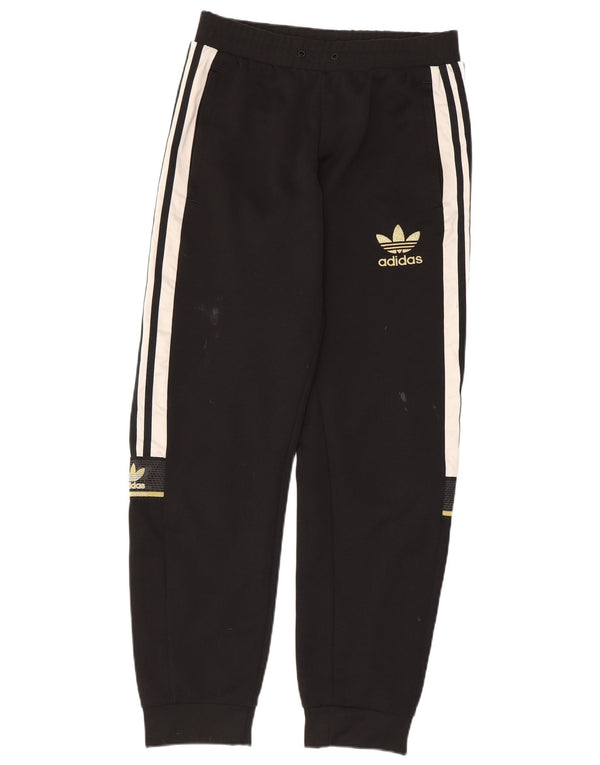 ADIDAS Muške trenirke Hlače Joggers Male crne poliesterske