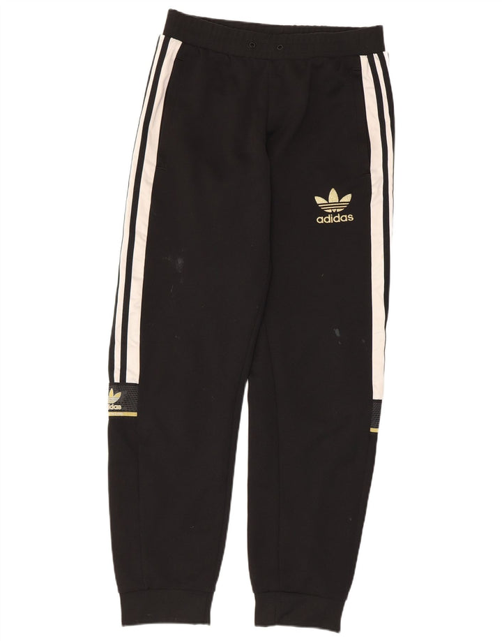 ADIDAS Muške trenirke Hlače Joggers Male crne poliesterske