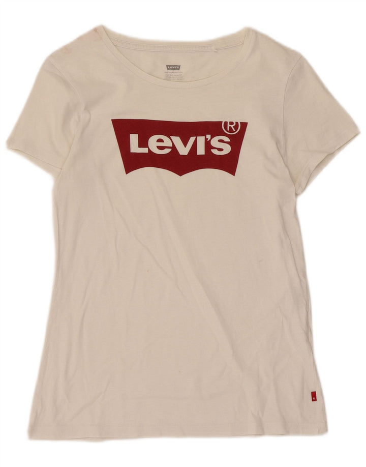 Levi's ženska majica kratkih rukava s grafičkim motivima UK 10 Small White
