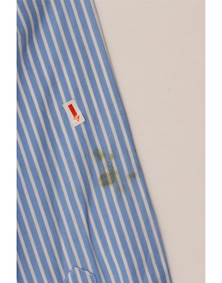 TOMMY HILFIGER Muška košulja, pamuk srednje plavih pruga