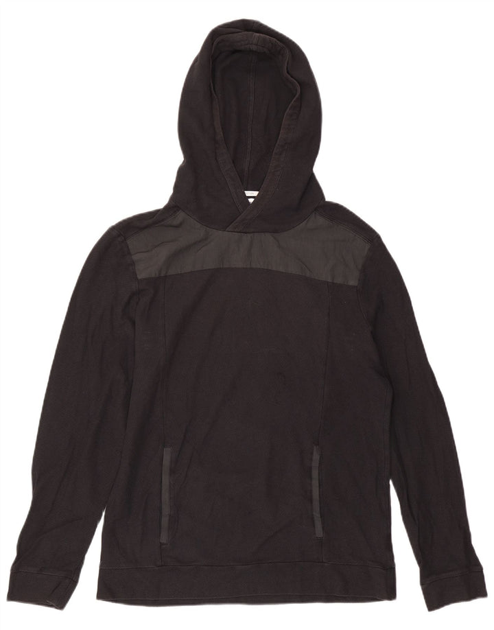 Calvin Klein muška majica s kapuljačom srednje crne boje