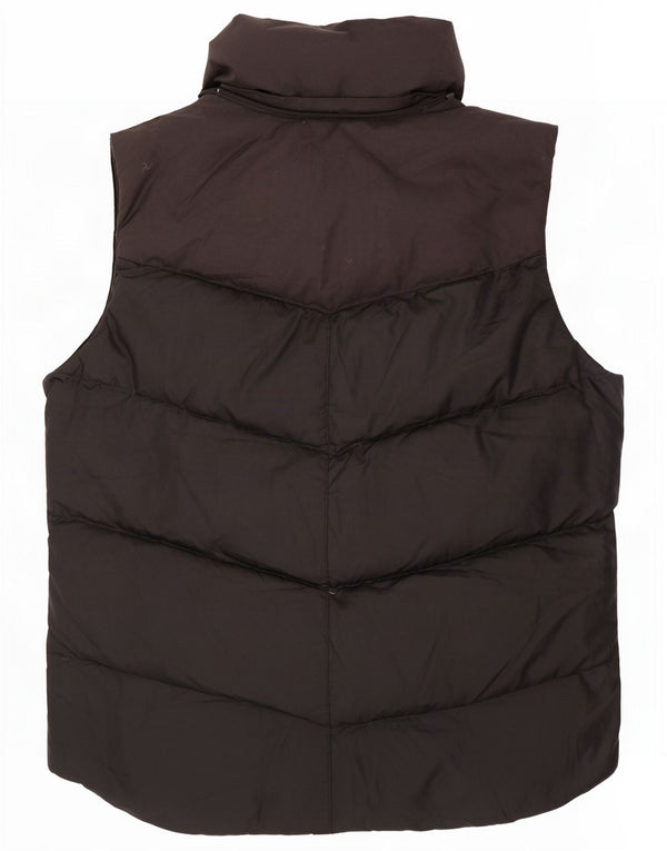 Nike Womens Padded Gilet UK 10/12 Medium Black