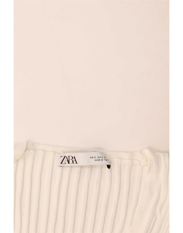 Zara ženski prsluk UK 8 Small White