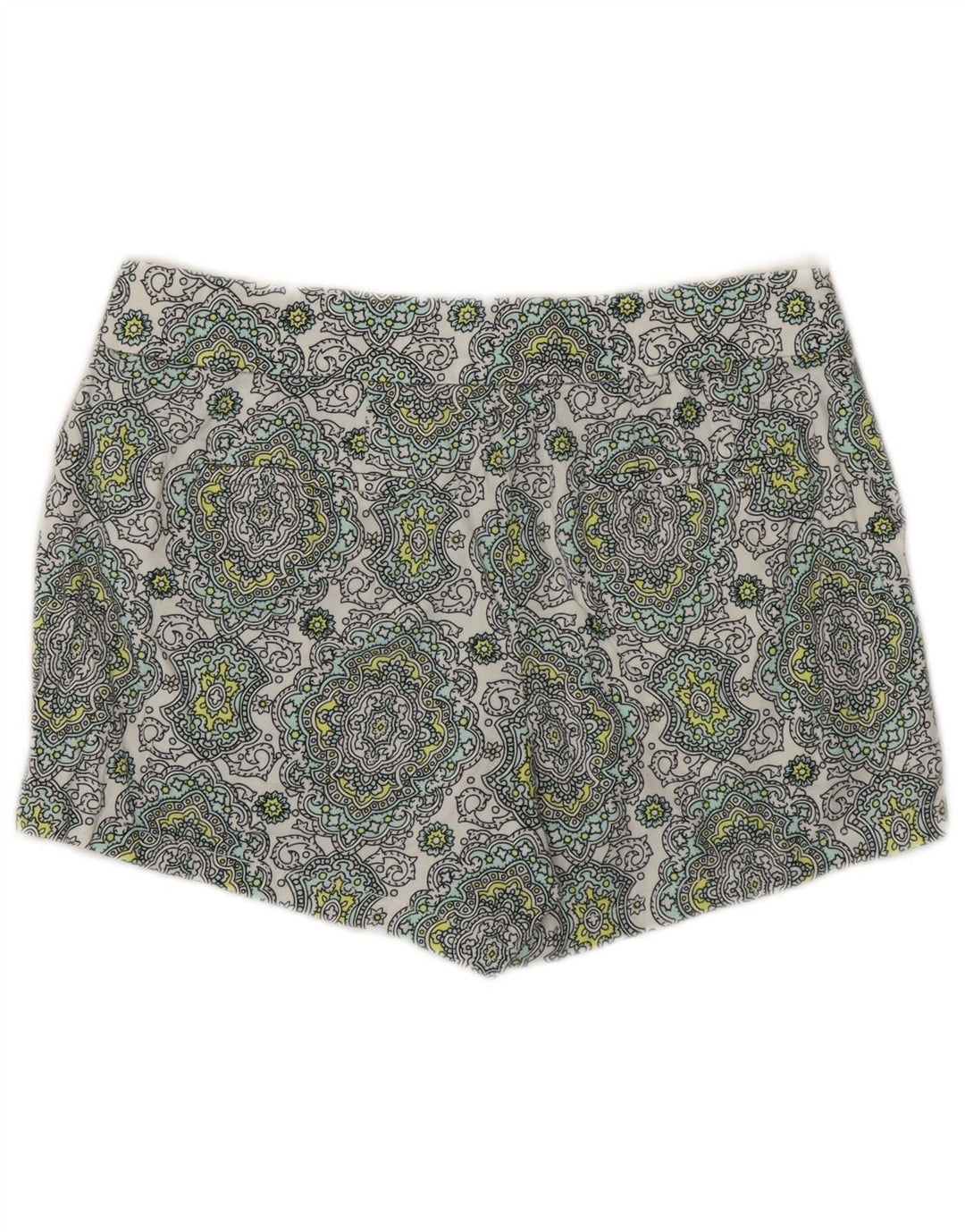 J. CREW Ženske chino kratke hlače US 2 XS W28 Raznobojni Paisley pamuk