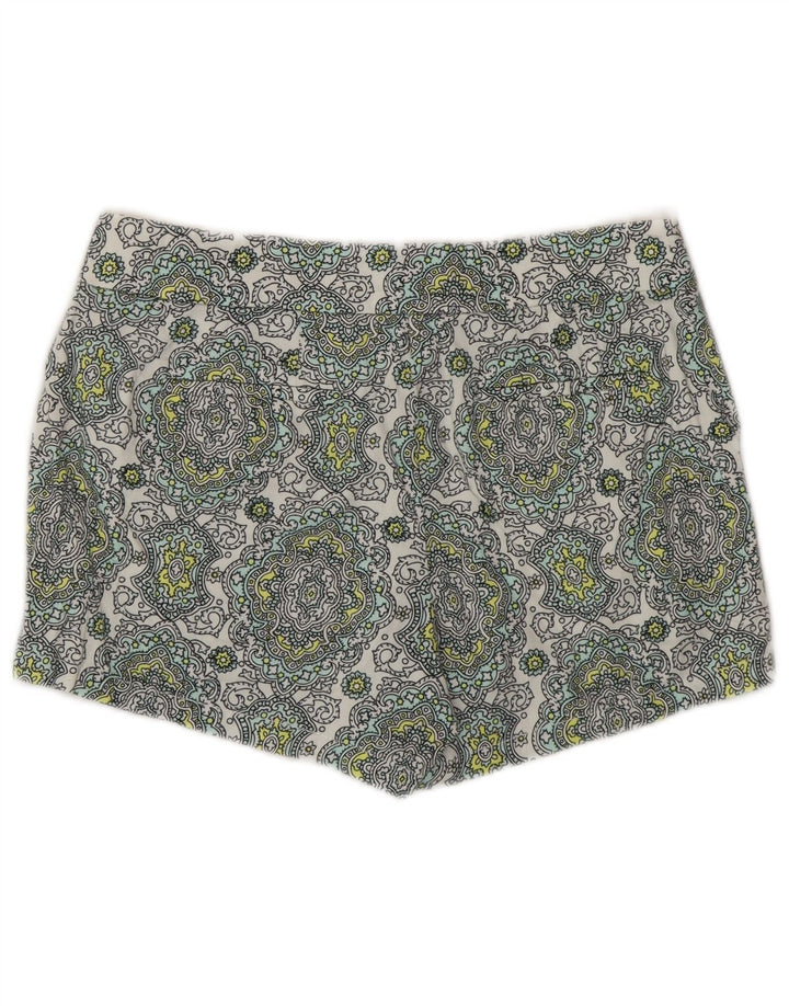 J. CREW Ženske chino kratke hlače US 2 XS W28 Raznobojni Paisley pamuk