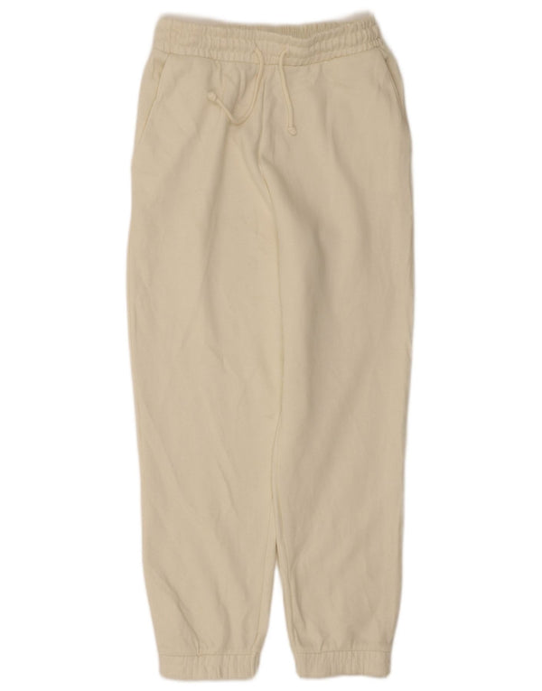 Ženska trenirka Zara Joggers UK 12 Srednji bijeli poliester
