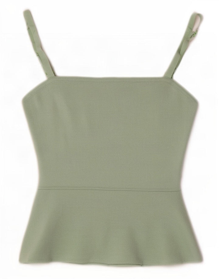 Zara ženski kratki Cami Top UK 4 XS Zeleni