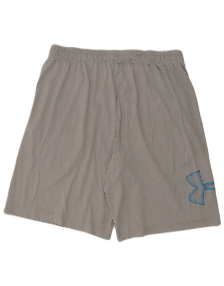 UNDER ARMOUR Muške sportske kratke hlače Heat Gear Graphic Large Grey Poliester