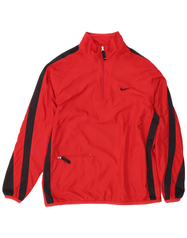 NIKE Muški pulover Trenirka Gornja jakna XL Red Colourblock Poliester