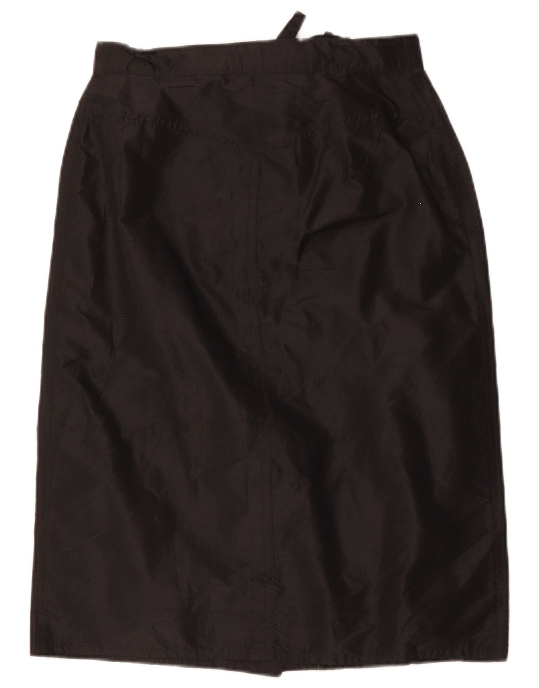 Vintage ženska ravna suknja visokog struka W28 srednje crna