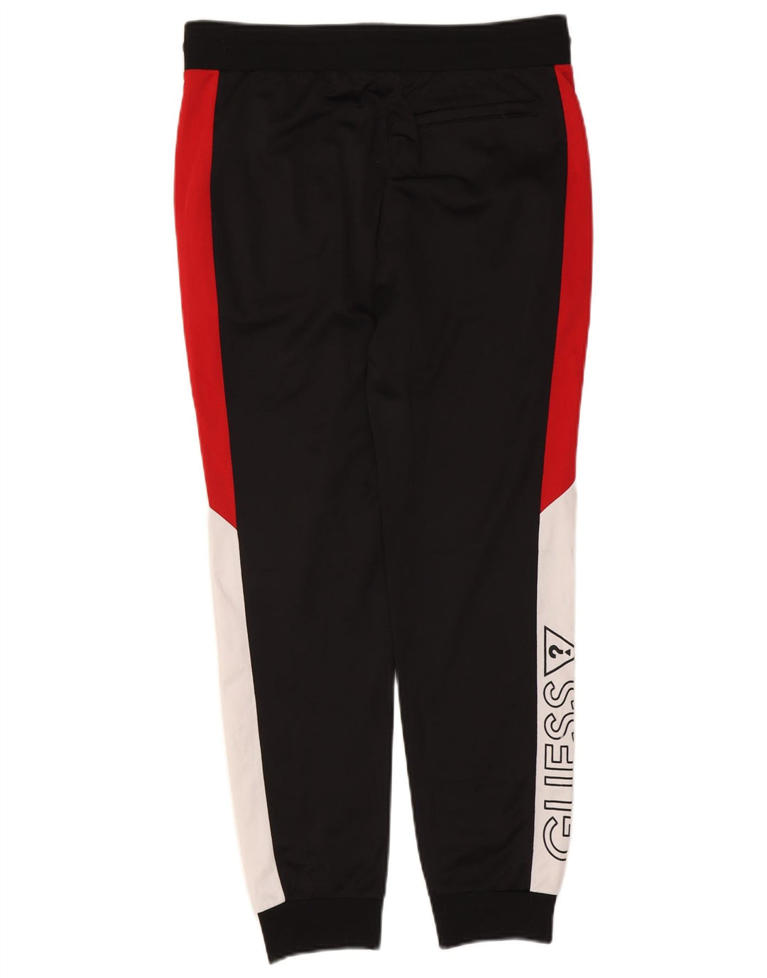 Muška trenirka Guess Graphic Hlače Joggers srednje crne boje
