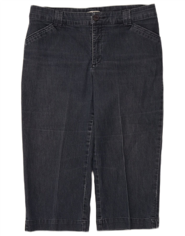 Lee ženske Capri traperice US 12 Large W32 tamnoplavi pamuk