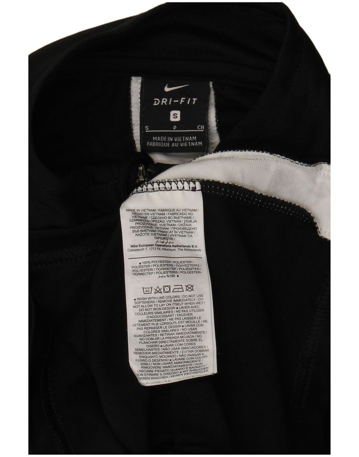 NIKE muška gornja jakna Dri Fit Trenirka Mala crna poliesterska boja