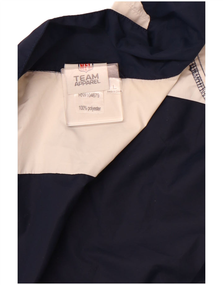 NFL muška trenirka New England Patriots Gornja jakna velika tamnoplava