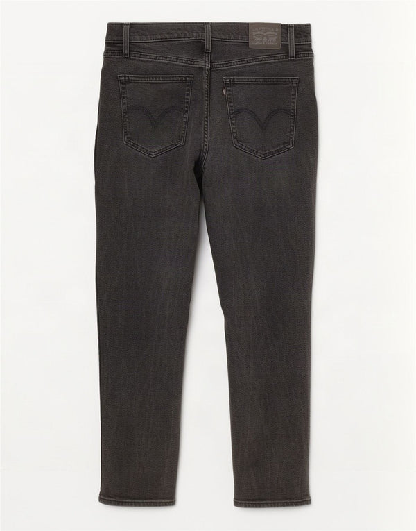 Levi's ženske sužene traperice visokog struka W29 L27 sivi pamuk