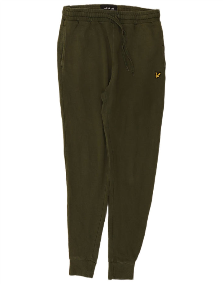Lyle & Scott Muška trenirka Hlače Joggers Srednje zeleni pamuk