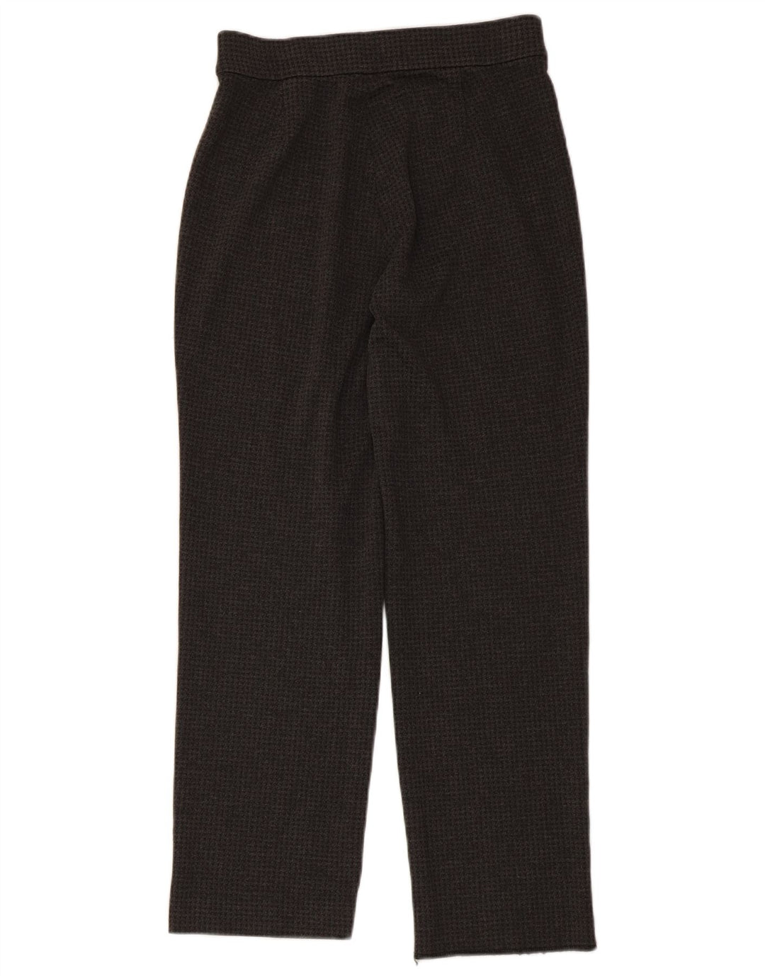 Marks & Spencer ženske hlače UK 10 male W26 L26 sive houndstooth