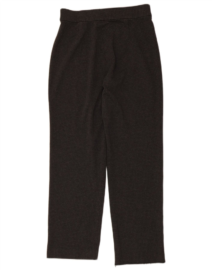 Marks & Spencer ženske hlače UK 10 male W26 L26 sive houndstooth