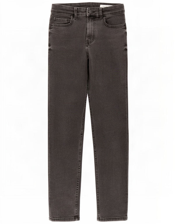 Marks & Spencer ženske The Lily Slim Jeans UK 8 male W26 L28 sivi pamuk