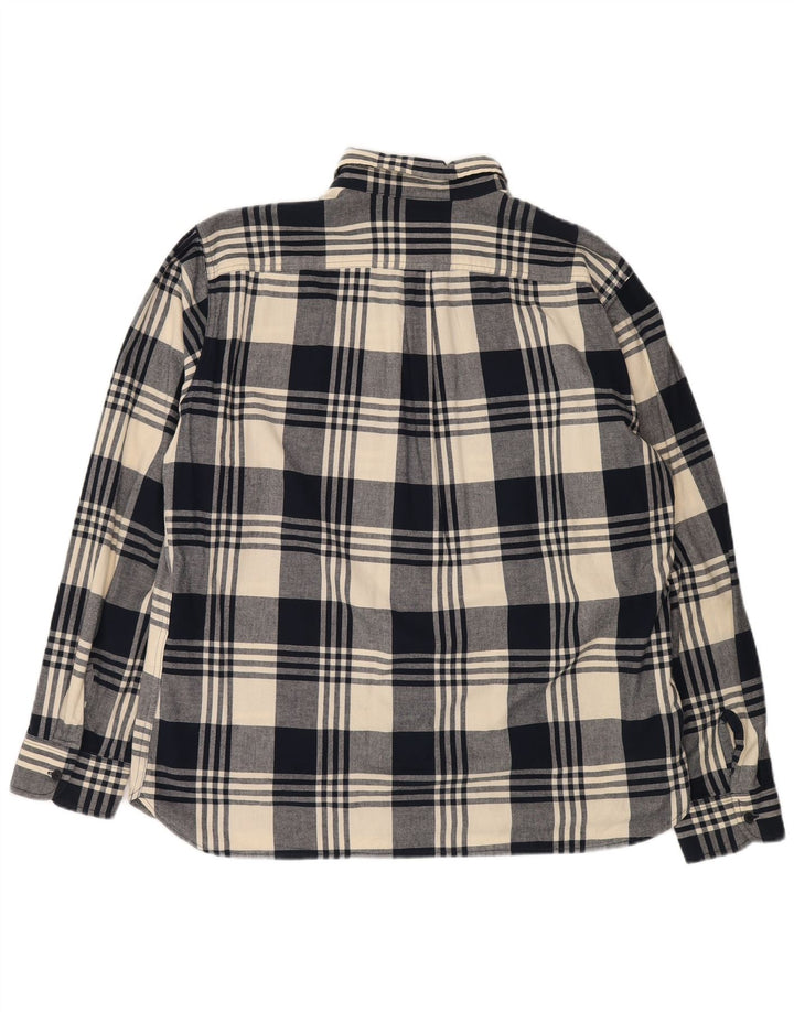 Levi's muška flanelska košulja 2XL tamnoplavi karirani pamuk