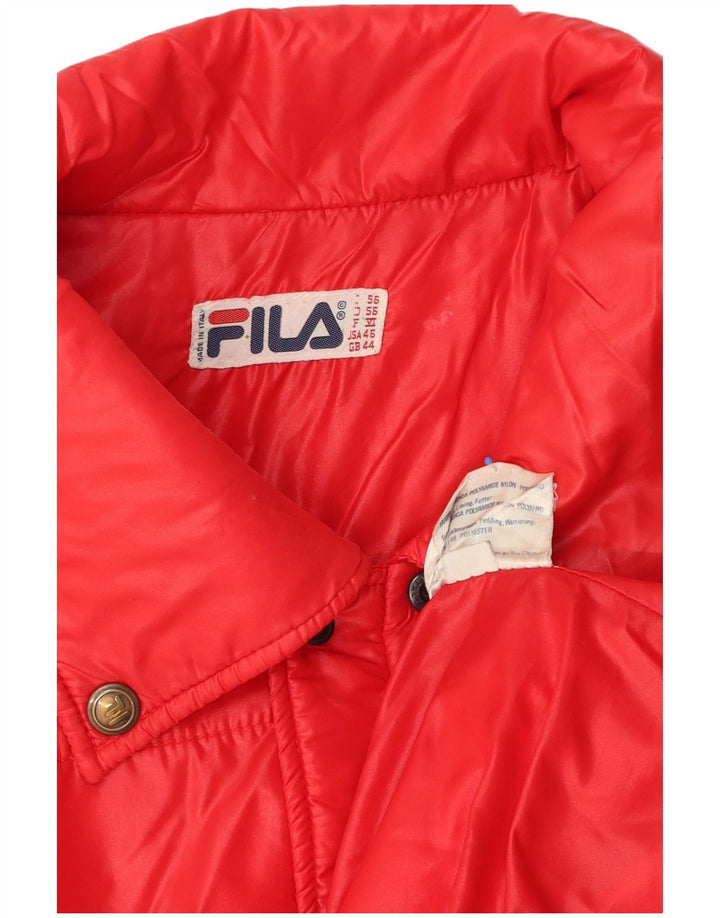 Fila muška vjetrovka jakna IT 56 XL crveni poliester