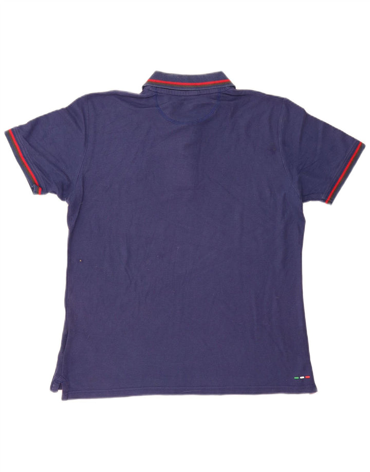 Fila muška polo majica velika tamnoplava pamuk