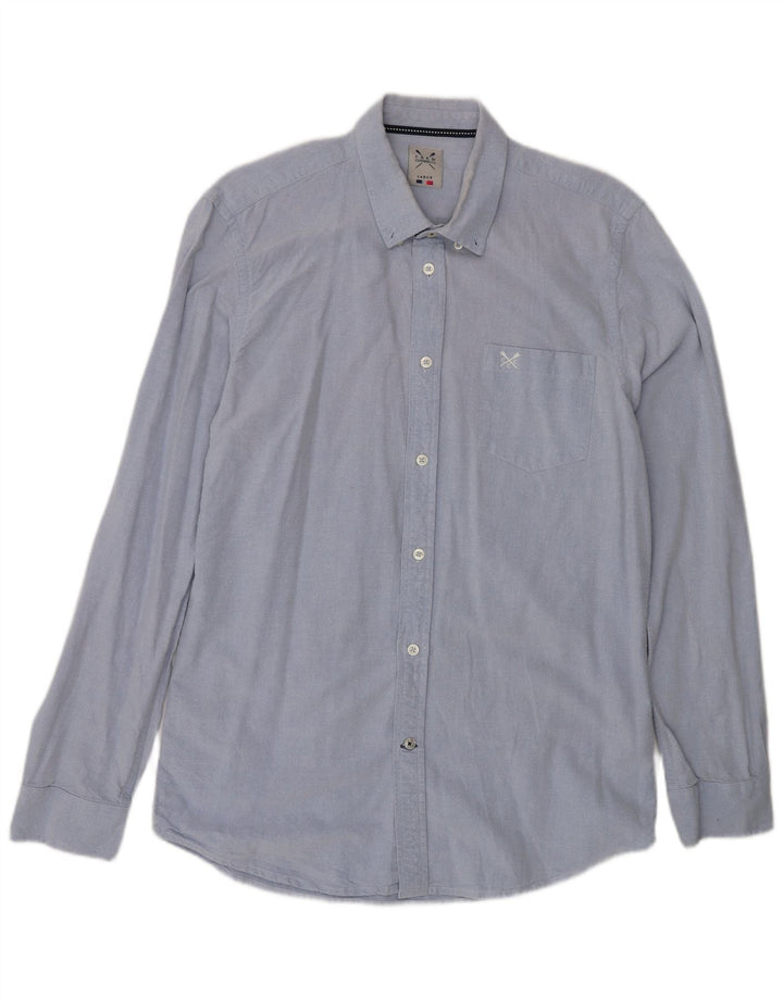 Crew Clothing Muška košulja velika plava pamučna