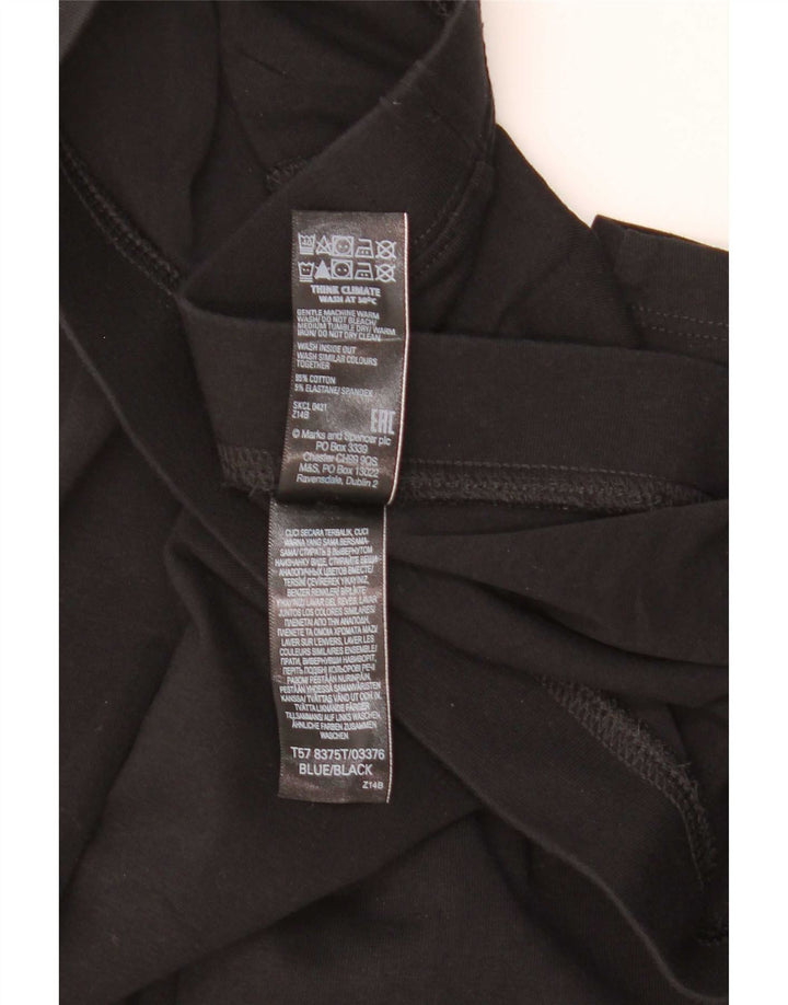 Marks & Spencer ženske tajice UK 18 XL crni pamuk