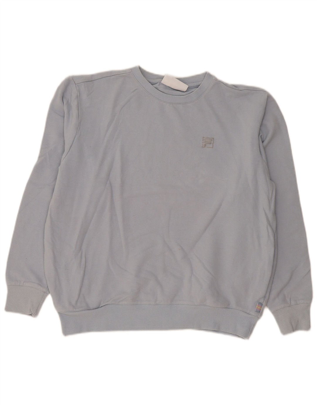 Fila Ženska majica s kratkim rukavima UK 16 Large Blue Cotton