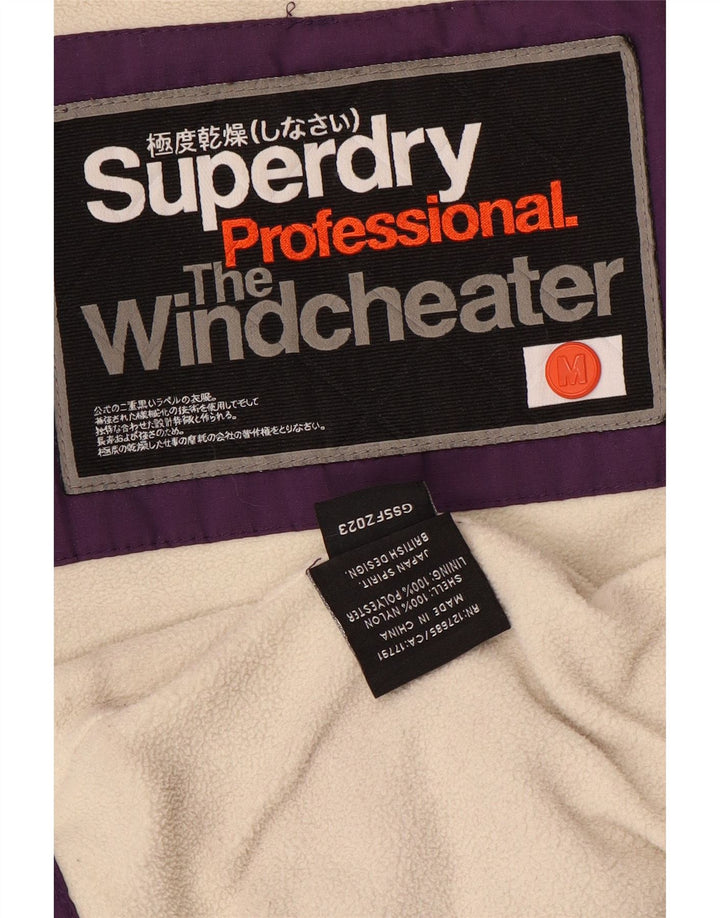 Superdry ženska jakna s vjetrovkom UK 12 srednje ljubičasta