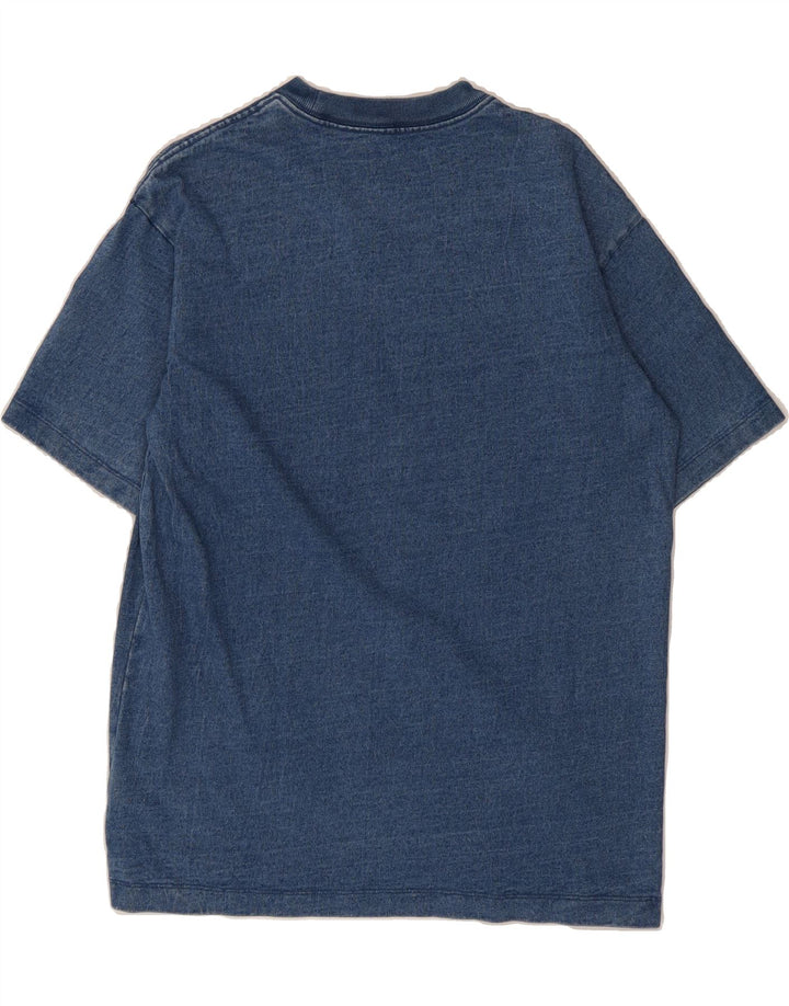 GAP Mens T-Shirt Top Small Blue Flecked Cotton Vintage Gap and Second-Hand Gap from Messina Hembry 