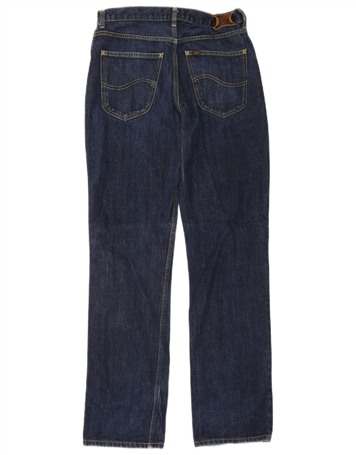 Lee Mens Brooklyn Straight Jeans W31 L34 Plavi pamuk