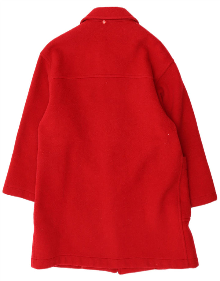 VINTAGE ženski duffle kaput IT 48 XL crvena vuna