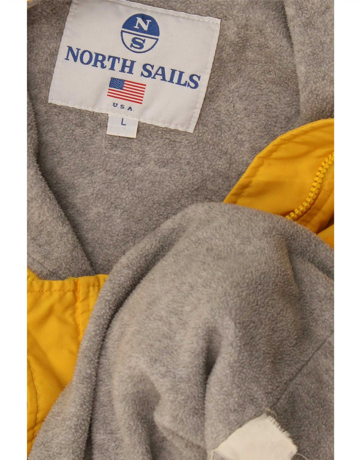 Muška bomber jakna North Sails UK 40 velika žuta