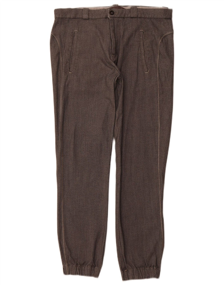 ZARA muške joggers chino hlače EU 40 srednje W31 L28 sivi poliester