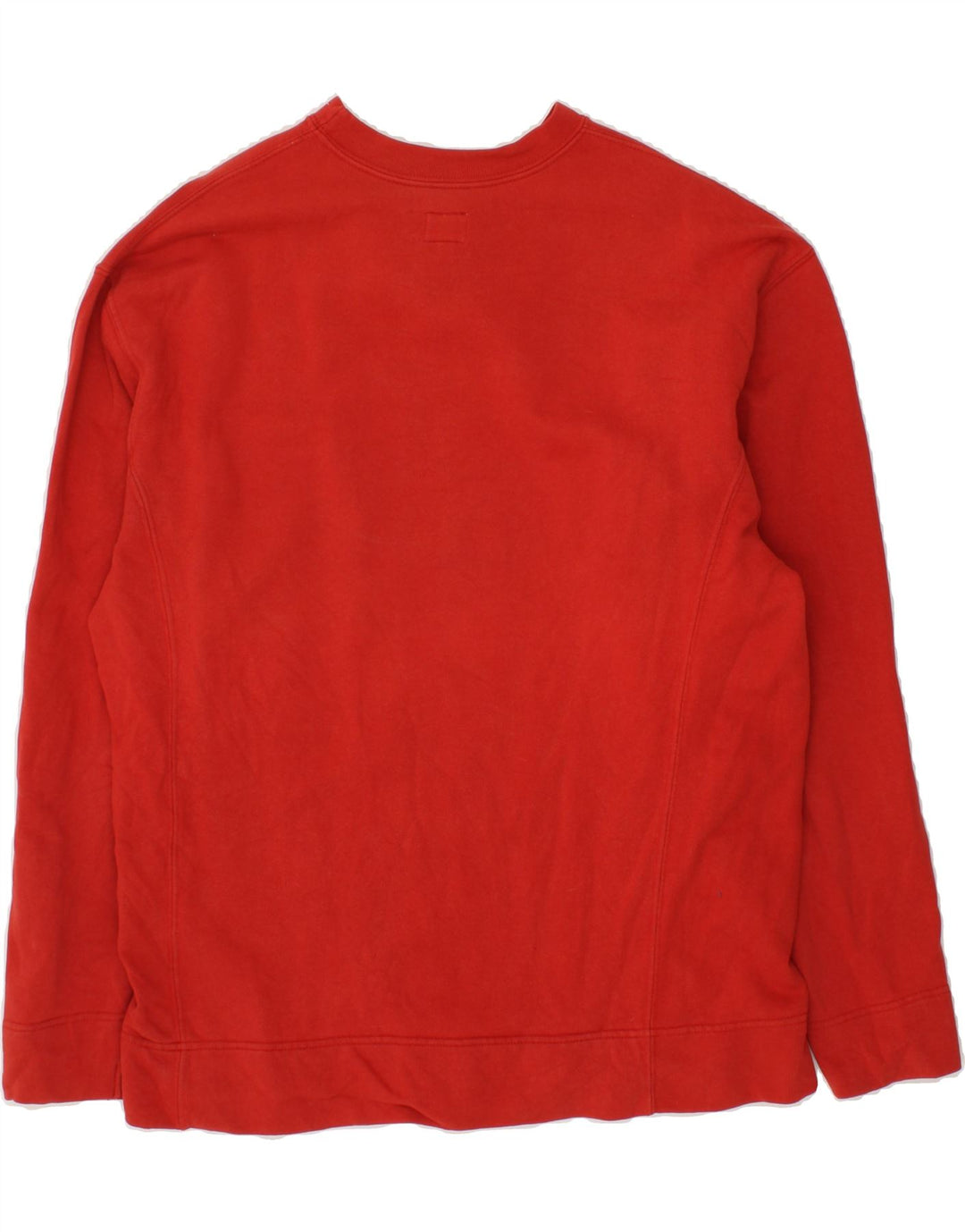 CALVIN KLEIN JEANS Mens Graphic Sweatshirt Jumper Large Red Vintage Calvin Klein Jeans and Second-Hand Calvin Klein Jeans from Messina Hembry 