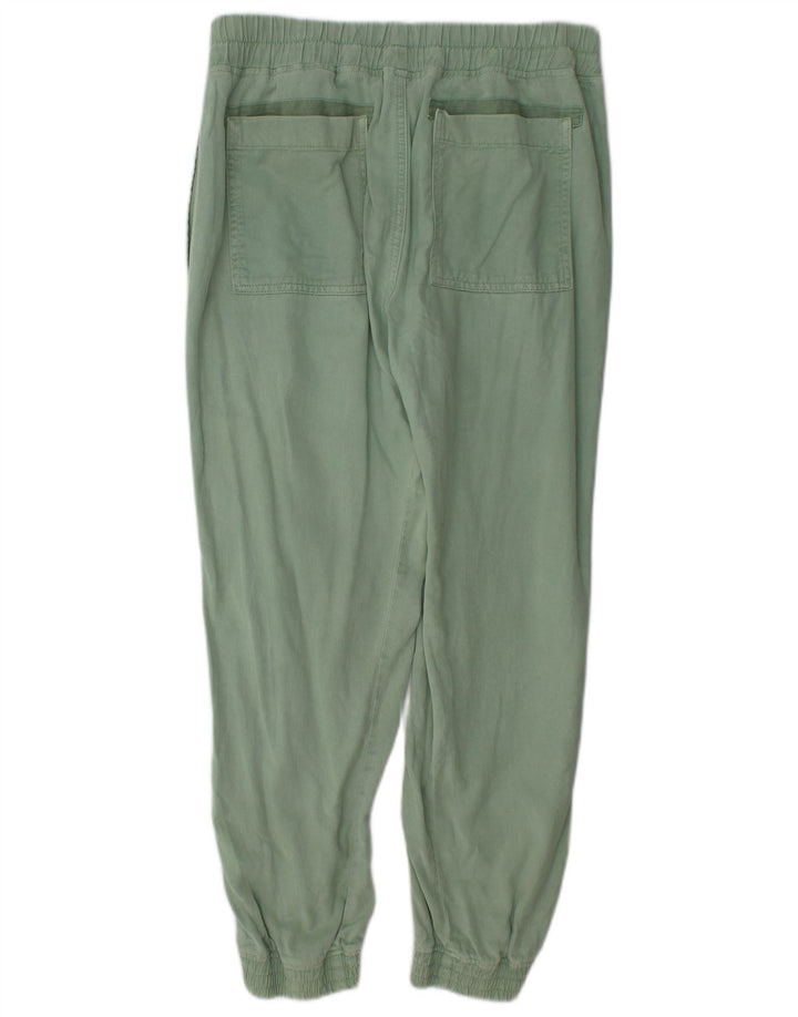 Zara ženske jogger hlače srednje veličine W28 L27 zeleni liocel