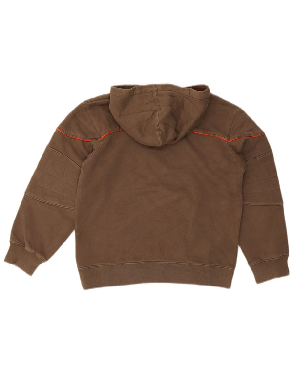 Nike Boys Graphic Hoodie Džemper 8-9 godina smeđi pamuk