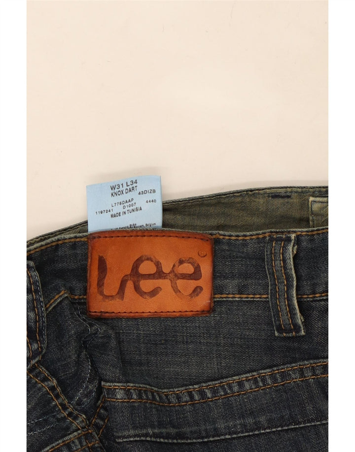 LEE Womens Knox Dart Straight Jeans W31 L29 Blue Cotton Vintage Lee and Second-Hand Lee from Messina Hembry 
