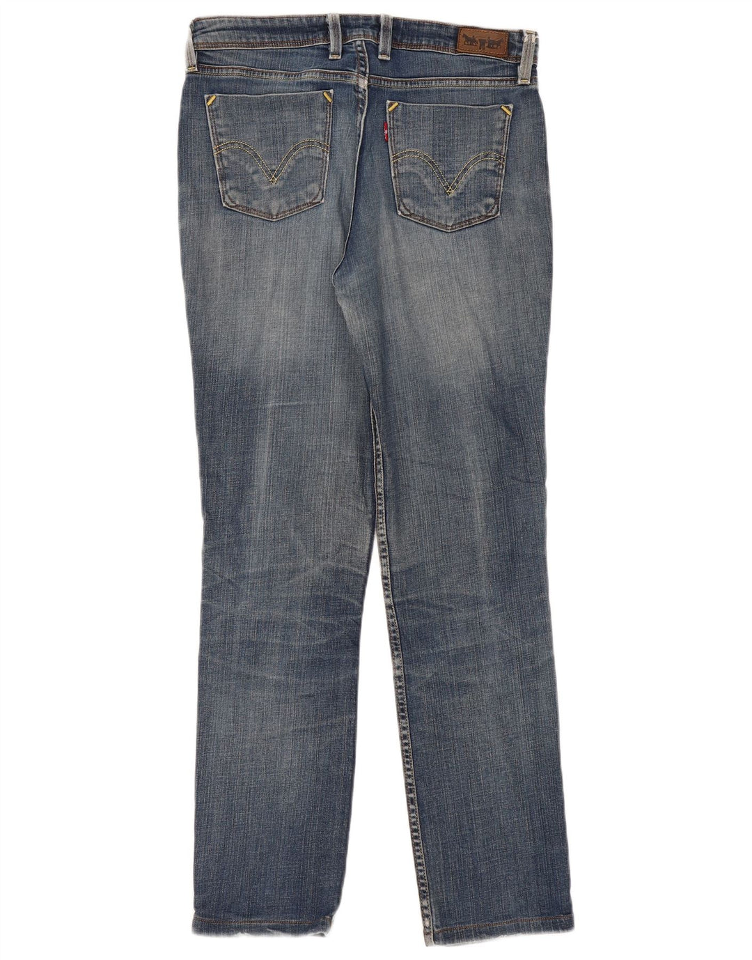 Levi's ženske 627 ravne traperice W32 L30 plave